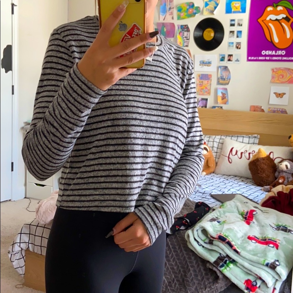 Pacsun striped long sleeve shirt